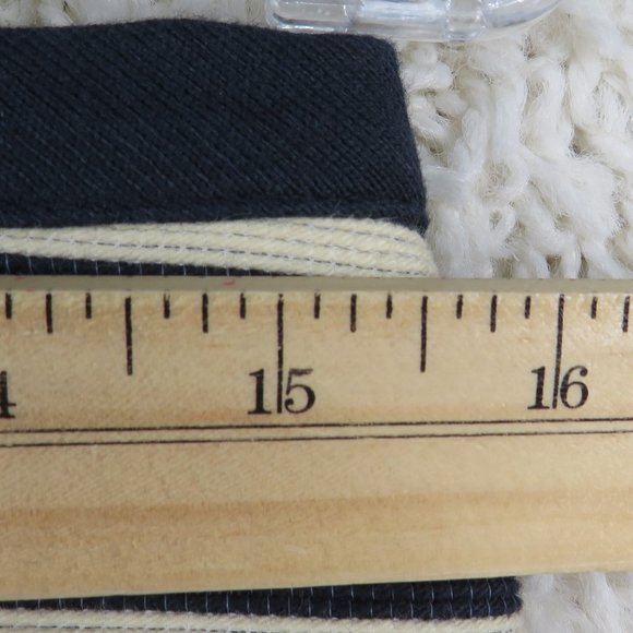 LOFT* Women's Fully Lined Backside‎ Zipper Striped A-Line Full Skirt~ Size 6 - Picture 4 of 8